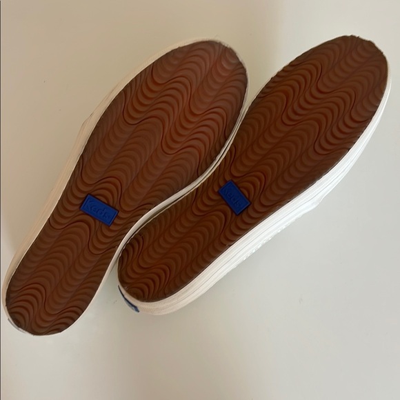 Keds Kate Spade White Sparkly Sneakers NWOB - Picture 5 of 10